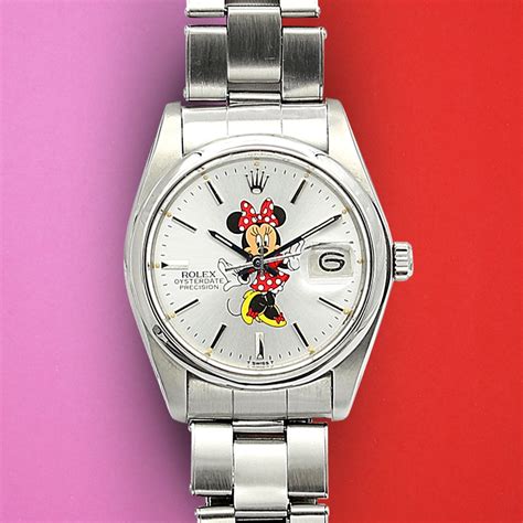 minnie mouse rolex watch|mickey mouse watches.